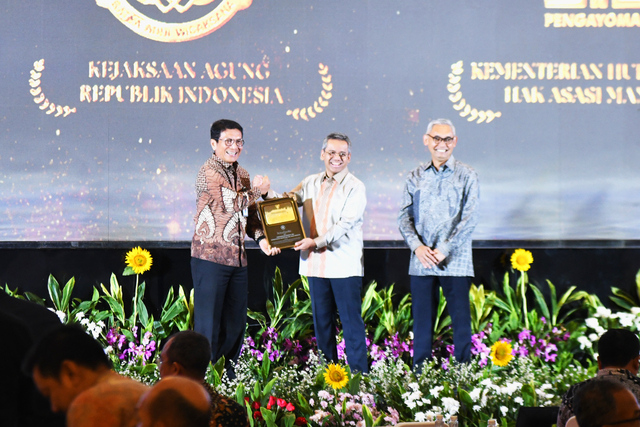 Kemenkumham Kota Palembang Raih Penghargaan Khusus dari Kemenkeu